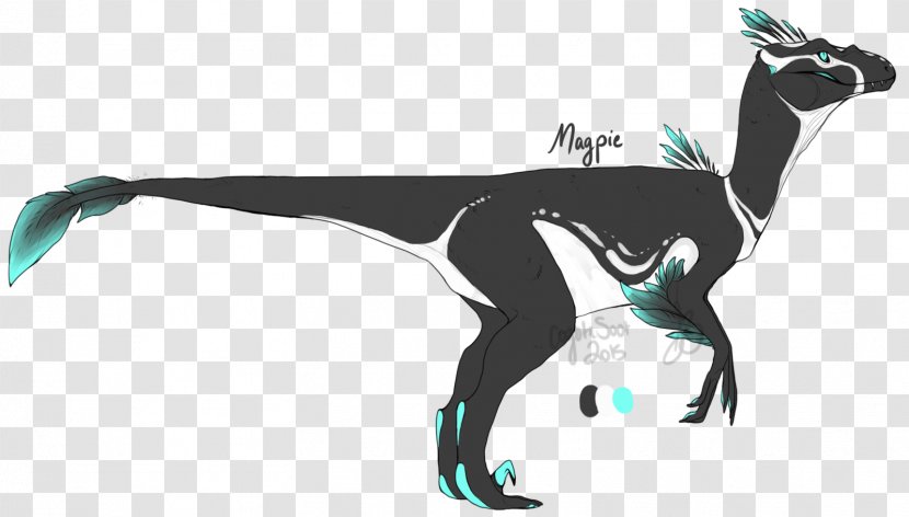 Canidae Dog Velociraptor Cartoon - Mythical Creature Transparent PNG