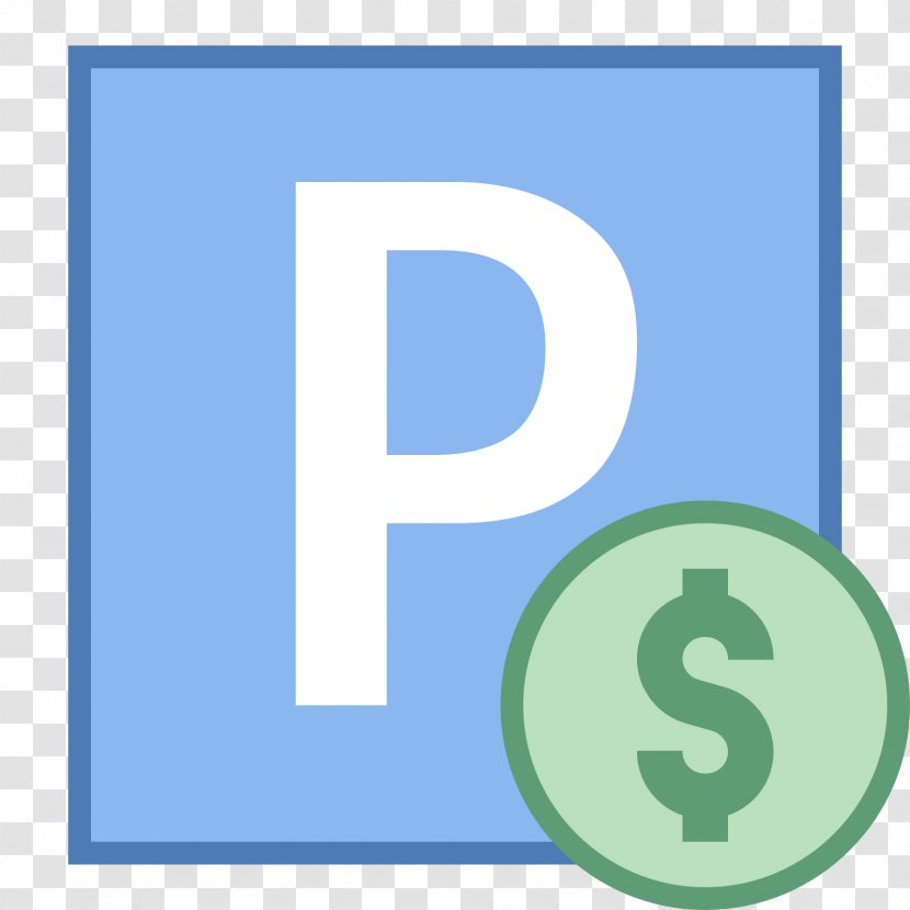 50x50 Download Paid Parking - Text Transparent PNG