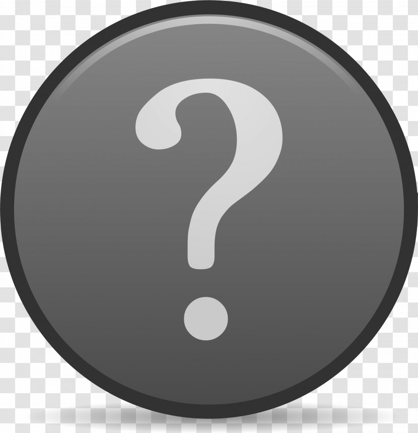 Clip Art - Number - Question Transparent PNG