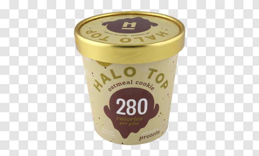 Ice Cream Latte Macchiato Halo Top Creamery Caramel Flavor - Dairy Product Transparent PNG