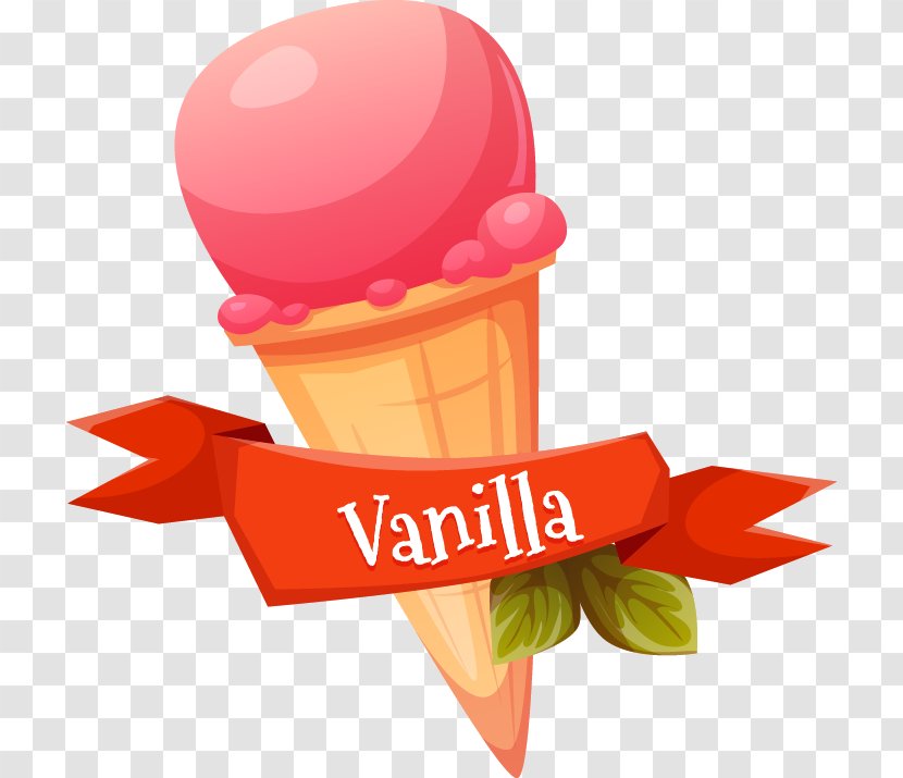 Ice Cream Cone Cake Chocolate - Dish - Free Vector Material To Pull The Transparent PNG