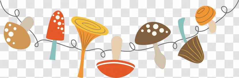 Animal Forest Cuteness Illustration - Autumn - Color Mushroom Vector Transparent PNG