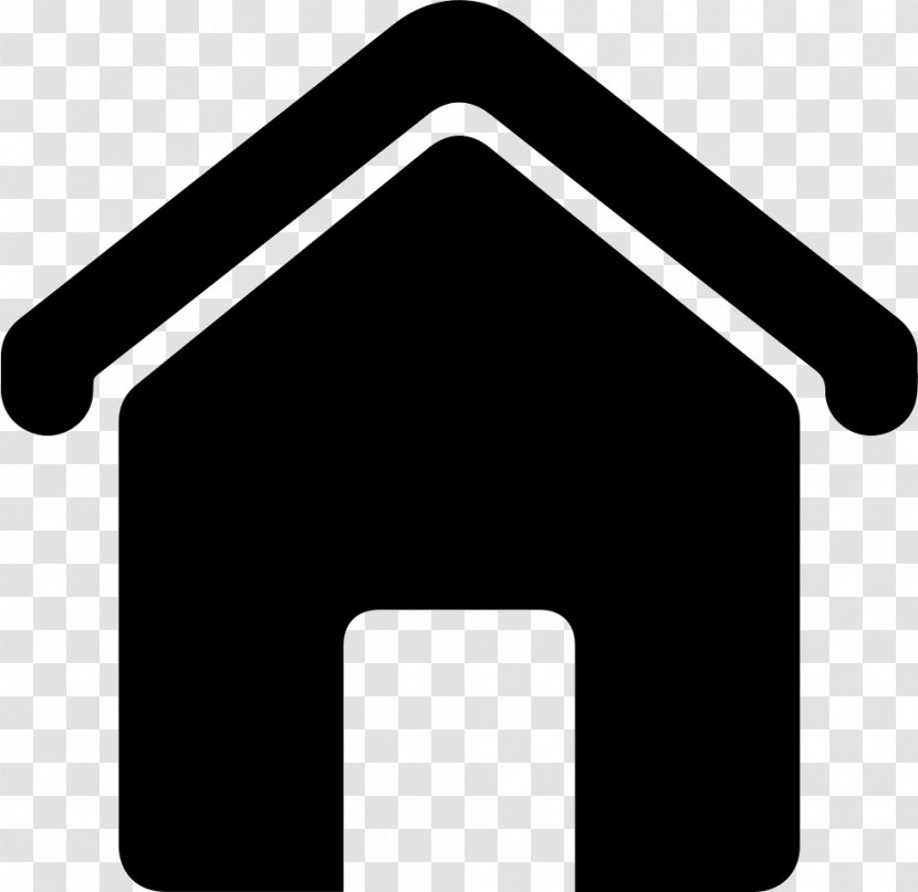 House Clip Art - Black - Home Transparent PNG