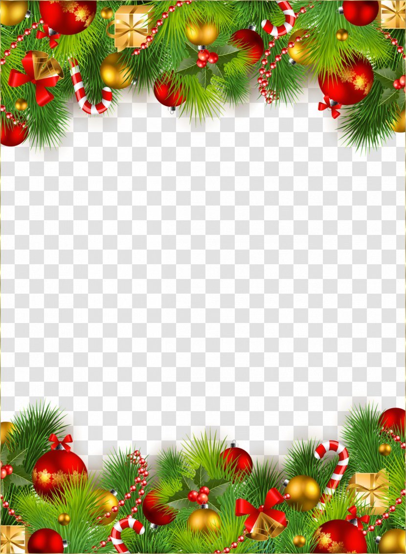 Christmas Background - Frame Transparent PNG