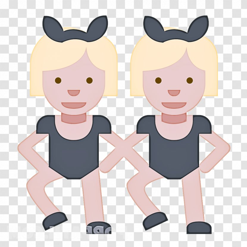 Emoji Drawing - Gesture - Toddler Holding Hands Transparent PNG