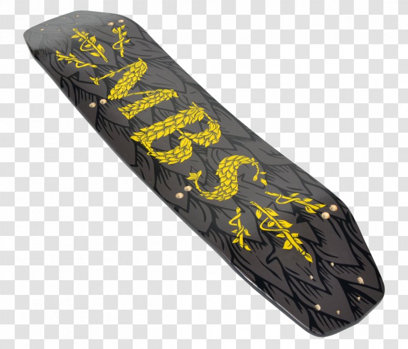 Skateboarding - Yellow - Deck Transparent PNG