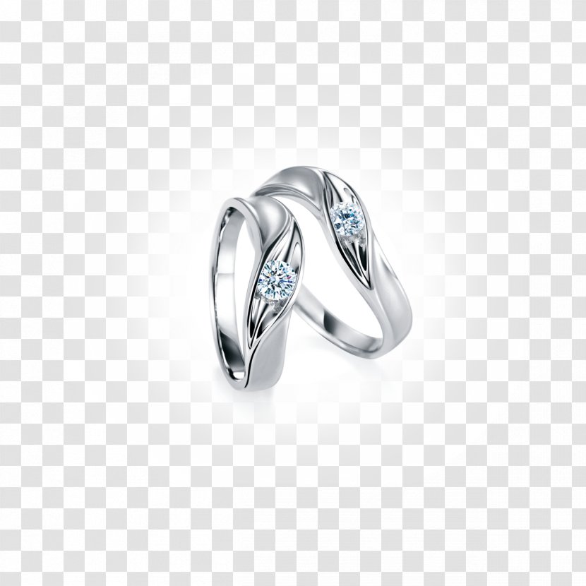 Wedding Ring Jewellery Chow Tai Fook Eternity Transparent PNG