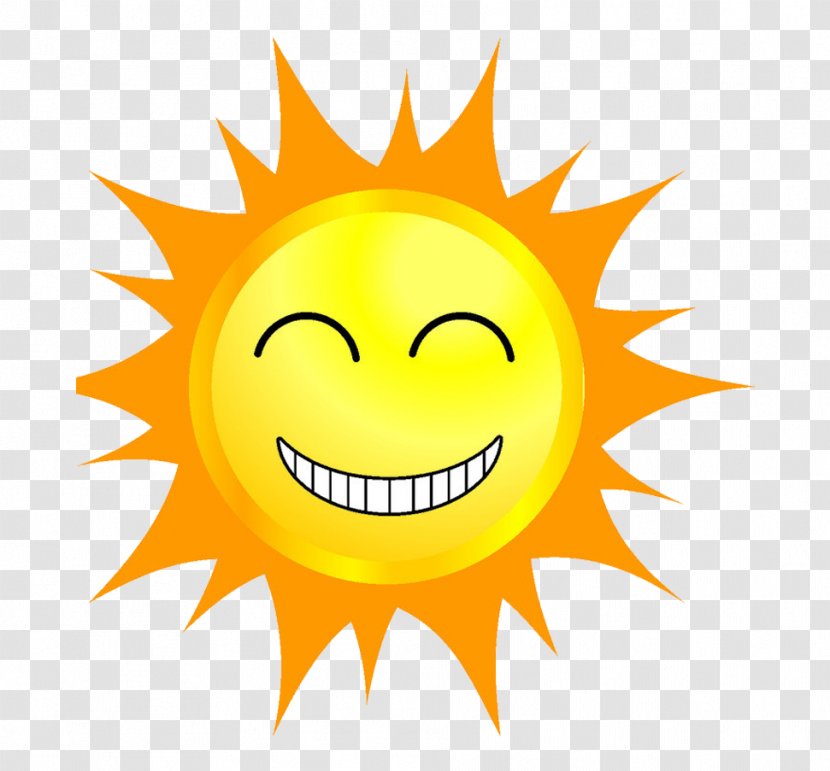 Cartoon - Happiness - Cute Sun Transparent PNG