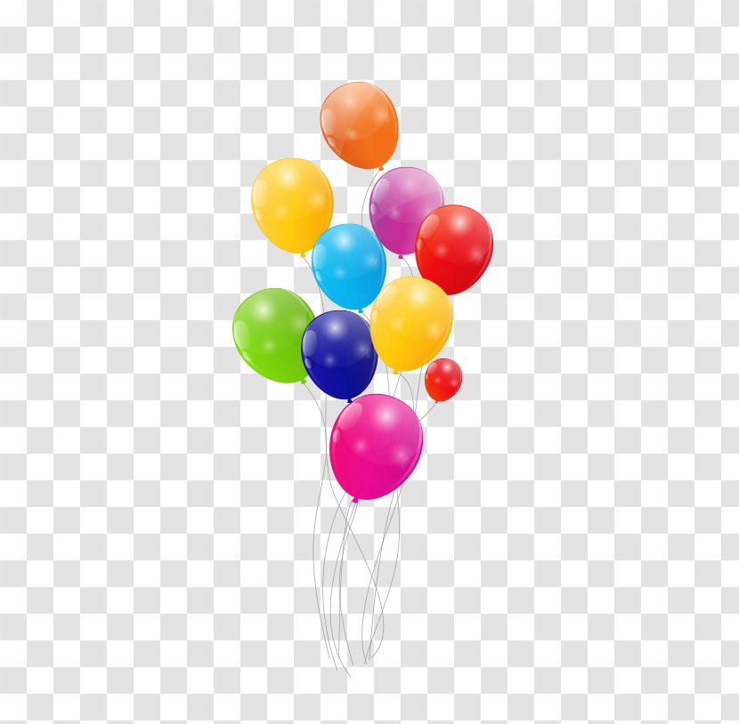 Balloon Color Clip Art - Toy - Colorful Balloons Transparent PNG