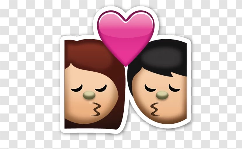 Emoji Sticker Emoticon Love - Not Now Transparent PNG
