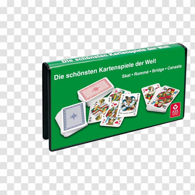 Card Game Rummy Skat Canasta Contract Bridge - Spielkartenfabrik Altenburg Gmbh - Kat Transparent PNG