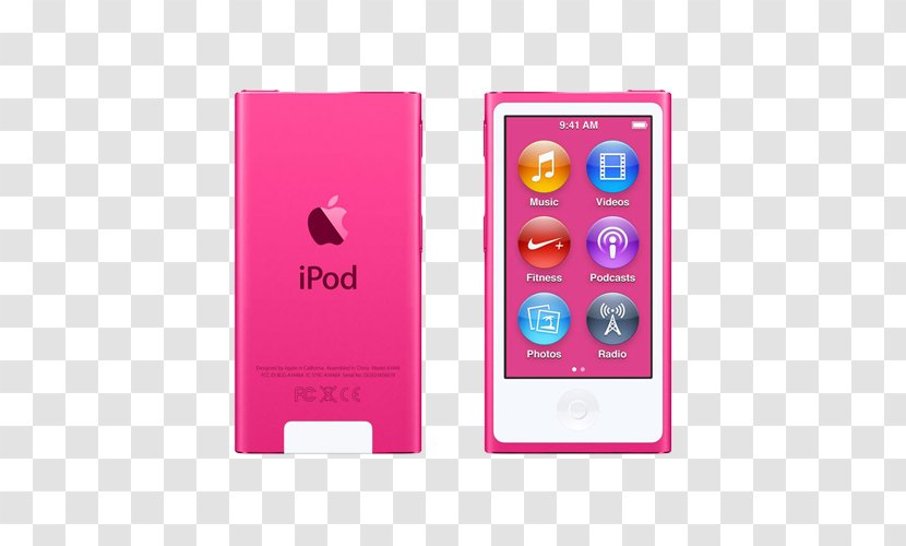 IPod Touch Shuffle Apple Nano (7th Generation) Classic - Ipod - Mp3 Transparent PNG