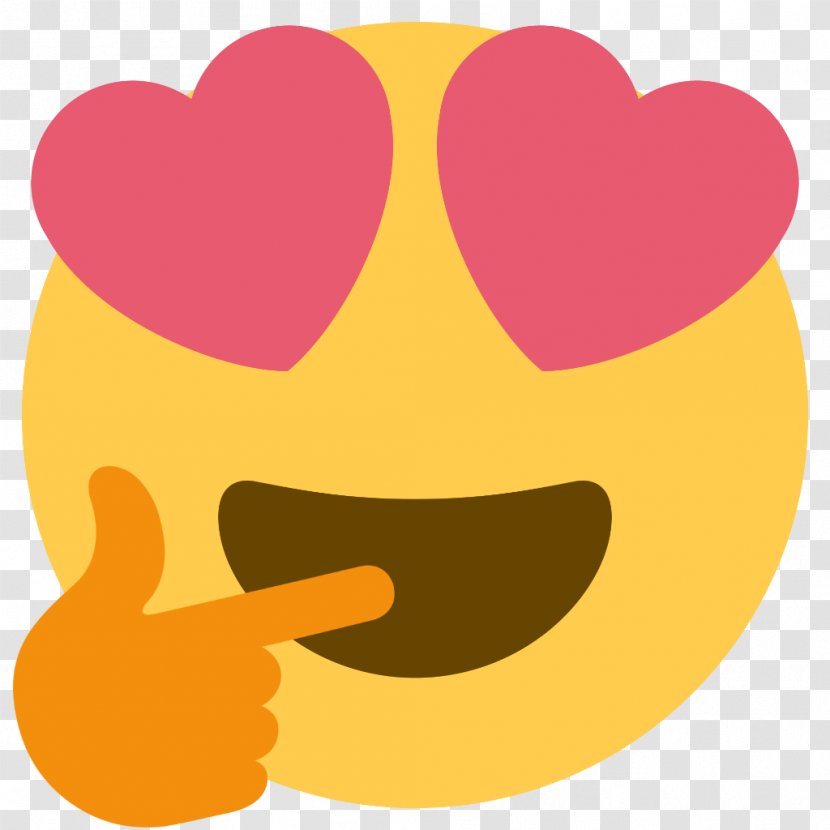 Emoji Heart Emoticon Discord Symbol - Github Transparent PNG