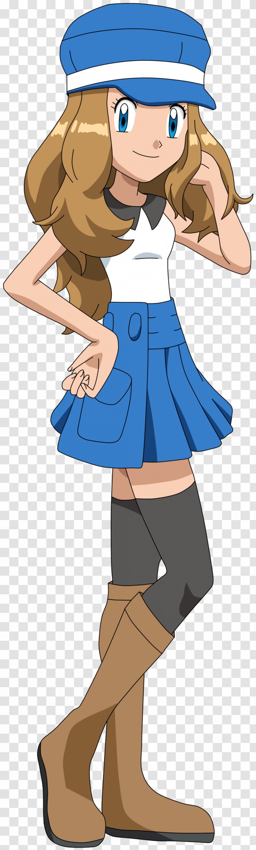 Pokémon X And Y Serena Ash Ketchum Black 2 White Pikachu - Flower Transparent PNG