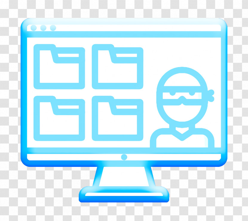 Thief Icon Hacker Icon Data Protection Icon Transparent PNG