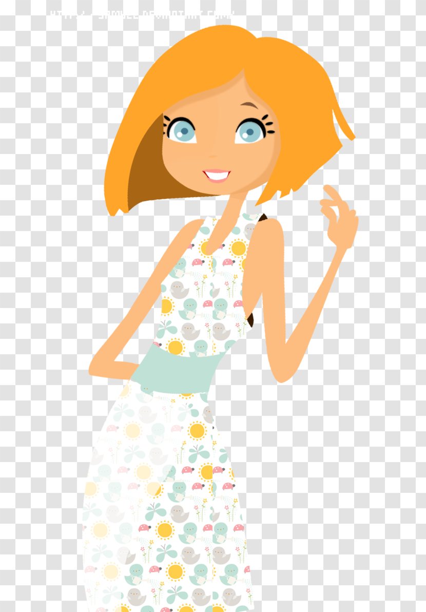 Woman Facial Expression Smile Fashion Illustration - Flower - Psd Transparent PNG