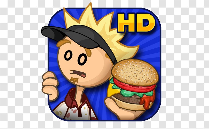 Papa's Burgeria To Go! Flipping Adventure Android - Cuisine - Burger Flyer Transparent PNG