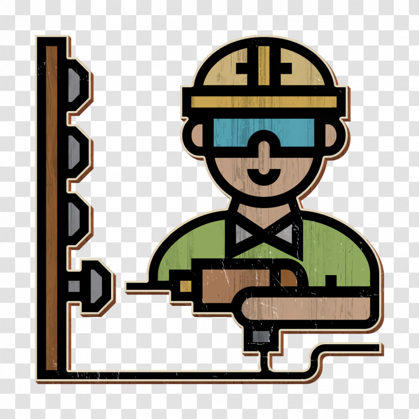Construction Worker Icon Repairman Icon Transparent PNG