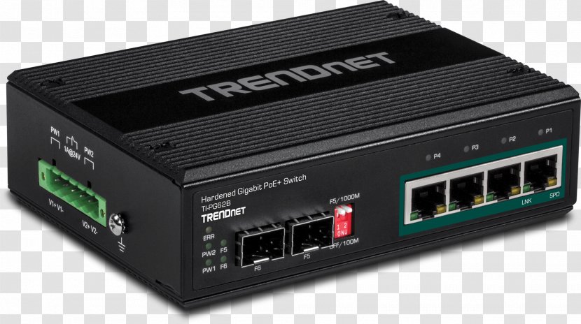10 Gigabit Ethernet Network Switch Power Over - Trendnet Tpe 5028ws Transparent PNG