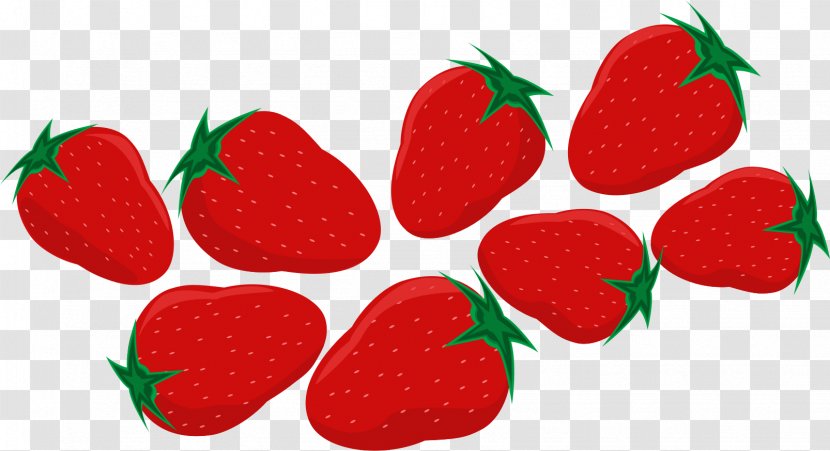 Strawberry Clip Art Vector Graphics Illustration Openclipart - Plant - Open Transparent PNG