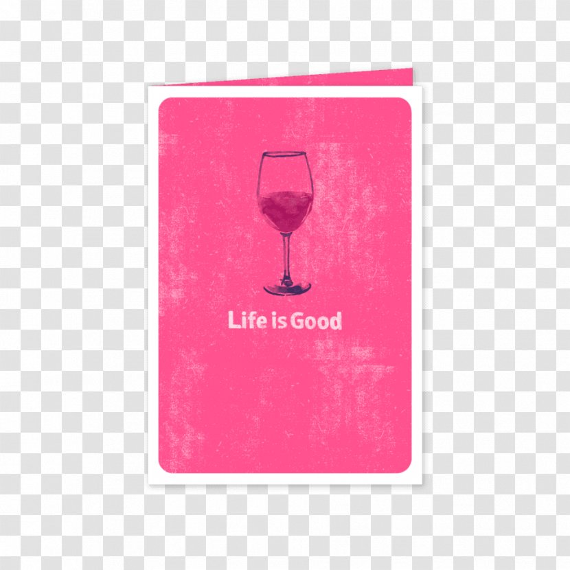 Wine Glass Rectangle Pink M Transparent PNG
