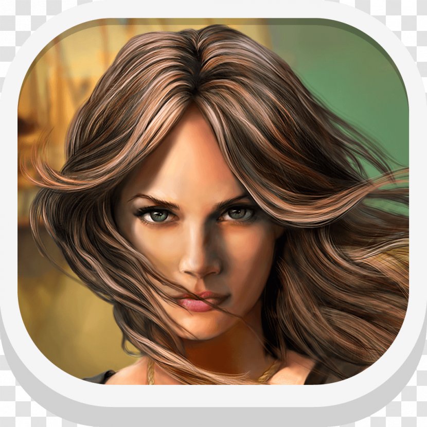Brown Hair Coloring Makeover Transparent PNG