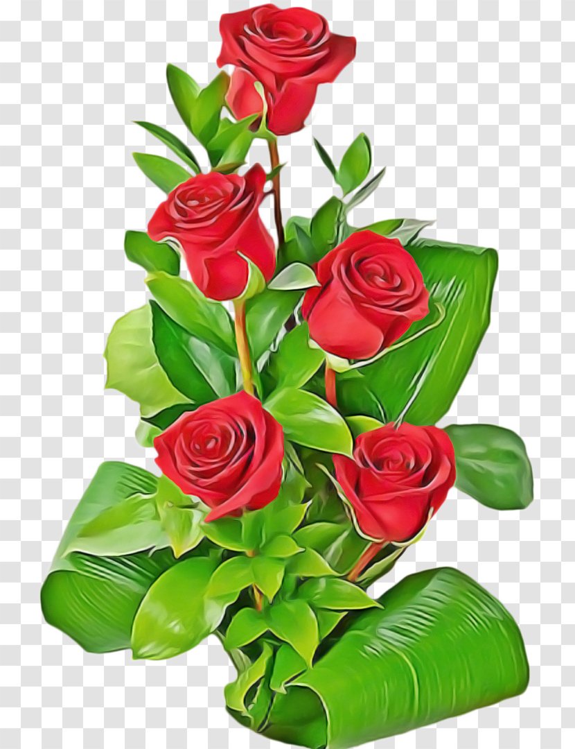 Valentines Day Background - Afternoon - Bud Floral Design Transparent PNG