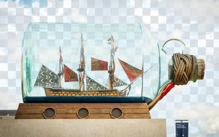 Fourth Plinth, Trafalgar Square National Maritime Museum Gallery Greenwich Bateau En Bouteille - Ship - Model Ships Transparent PNG