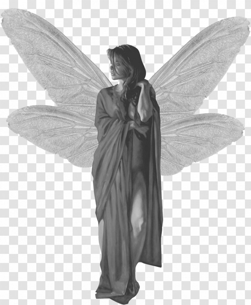 Statue Fairy Figurine Angel M - Fictional Character Transparent PNG