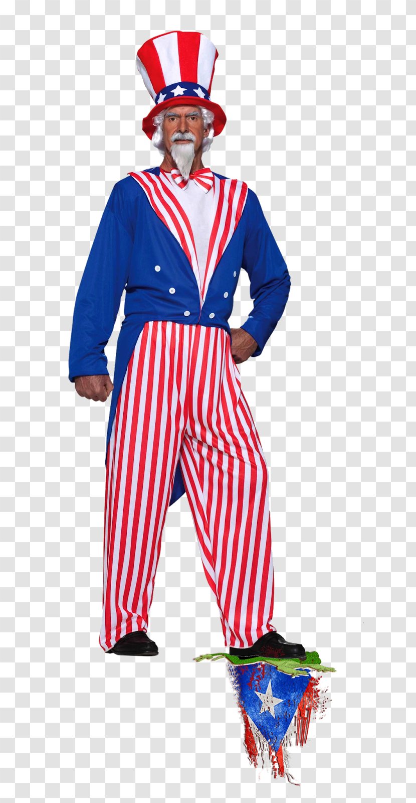 Adult Uncle Sam Plus Costume Clothing Halloween - Buycostumescom - Oncle Transparent PNG