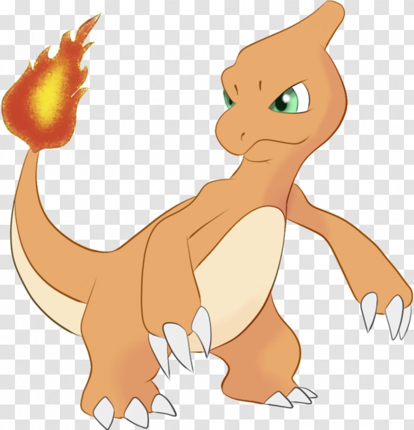 Pokémon Yellow Red And Blue Charmander Charmeleon Charizard - Horse Like Mammal Transparent PNG