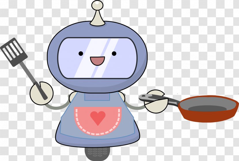 Robot Cooking Clip Art - Breakfast Transparent PNG