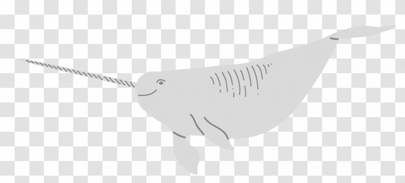 Paper Feather White - Beak - Decorative Unicorn Whale Transparent PNG