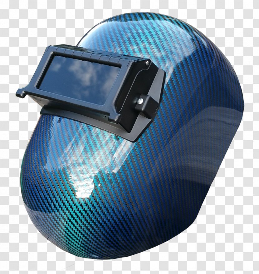 Welding Helmet Carbon Fibers Hard Hats - Metal Transparent PNG