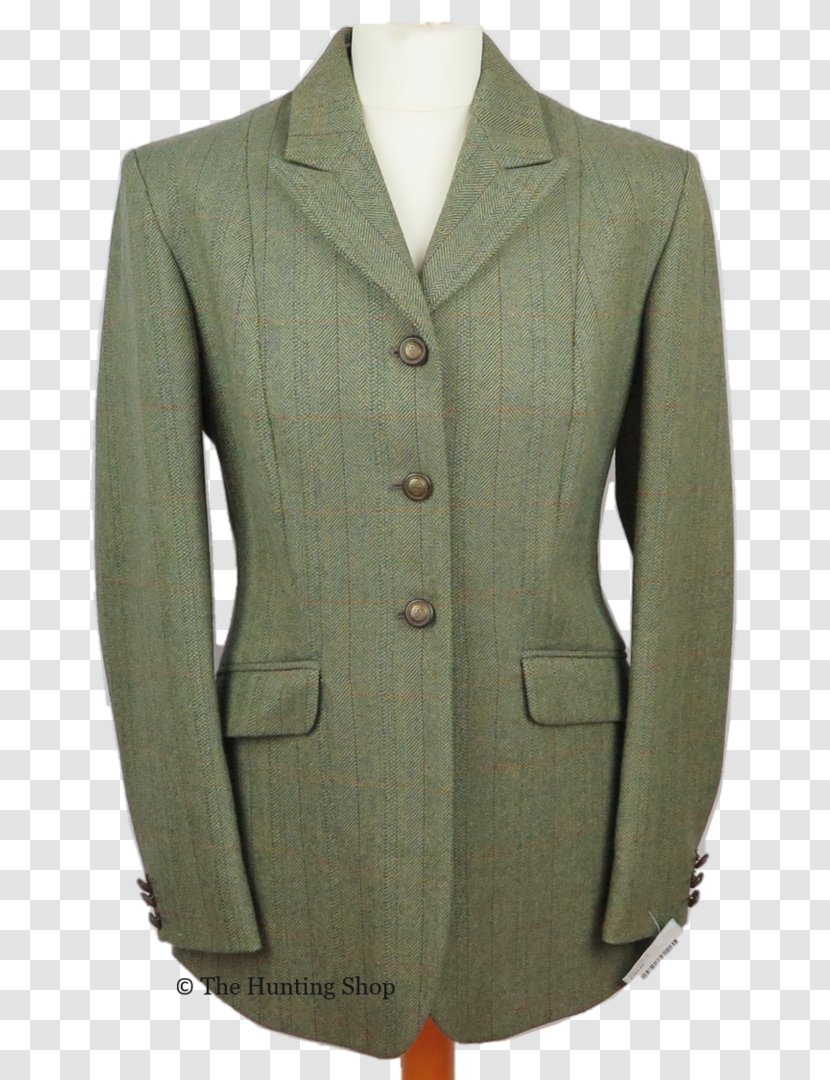 Blazer - Sleeve - Tweed Transparent PNG