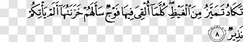 Quran Al-Mulk Allah Al-Baqara God - Text Transparent PNG