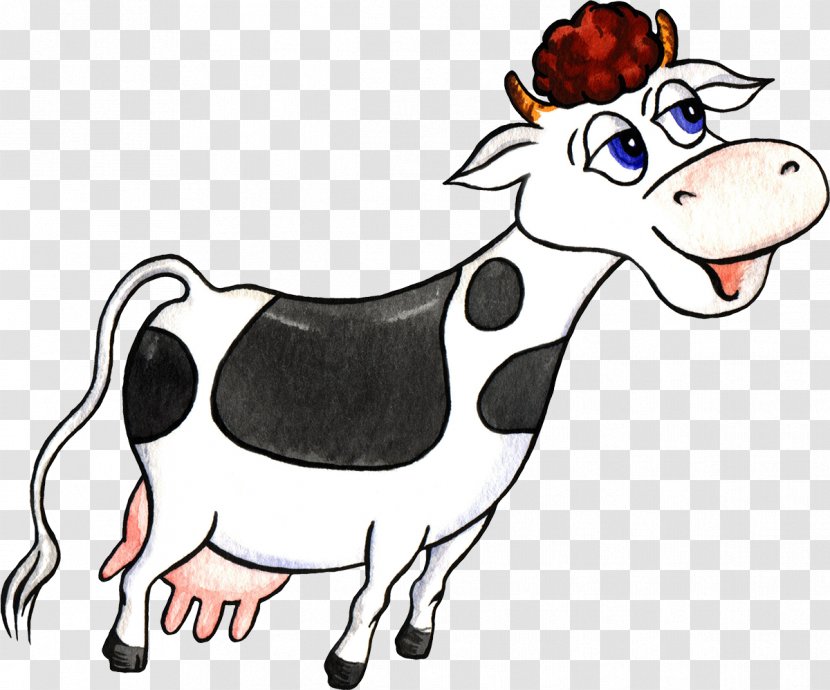 Cattle Bulls And Cows Milk Clip Art - Cow Transparent PNG