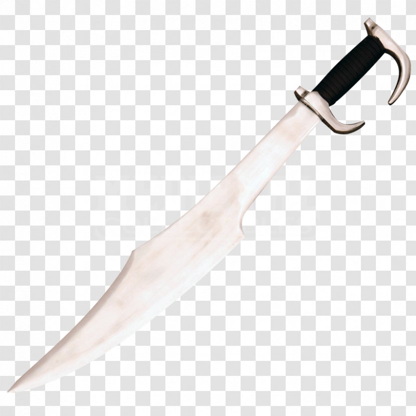 Bowie Knife Hunting & Survival Knives Throwing Blade - Dagger - Greek Swords Xiphos Transparent PNG