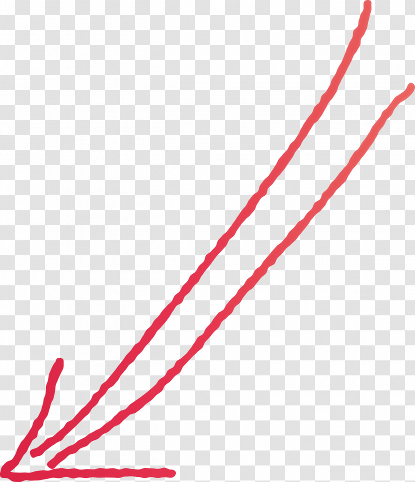 Hand Drawn Arrow Transparent PNG