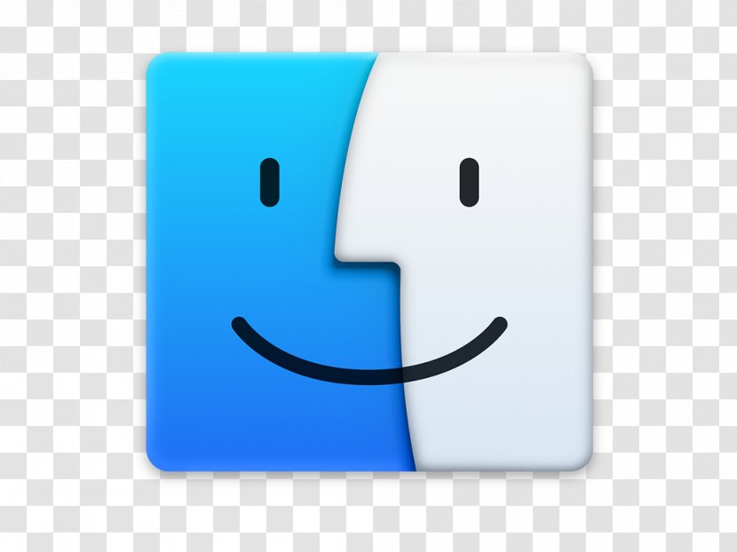 Macintosh MacOS Finder OS X Yosemite - Smiley - Apple Transparent PNG
