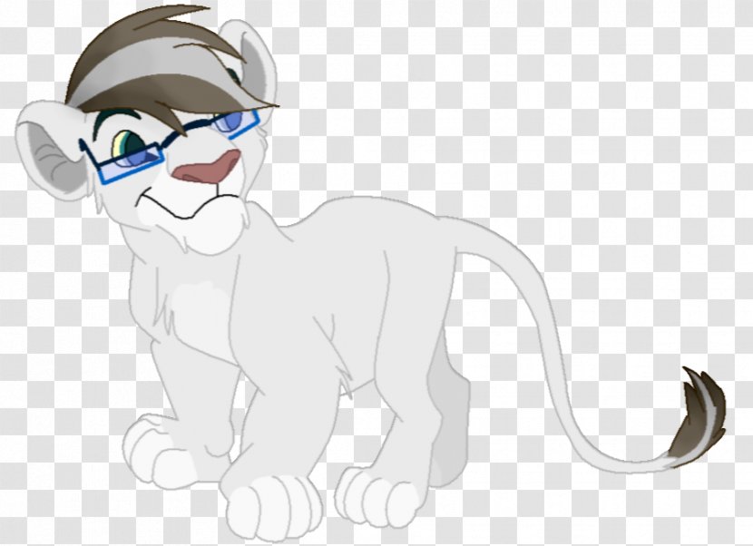 Whiskers Kitten Lion Cat Cougar - Animal Figure Transparent PNG