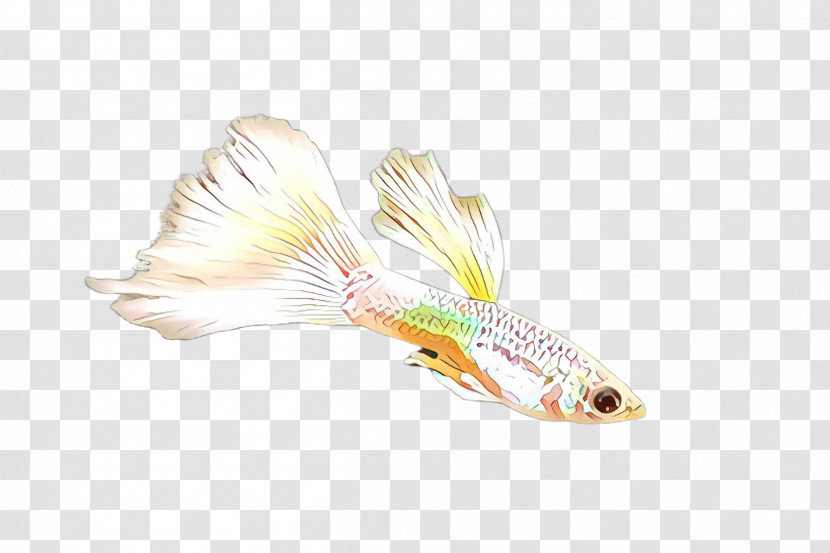 Yellow Fishing Lure Spoon Lure Tail Bait Transparent PNG