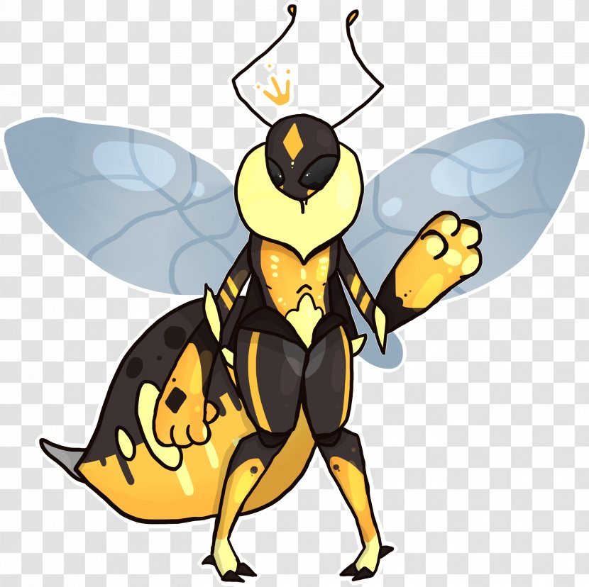 Honey Bee Art Character Clip Transparent PNG