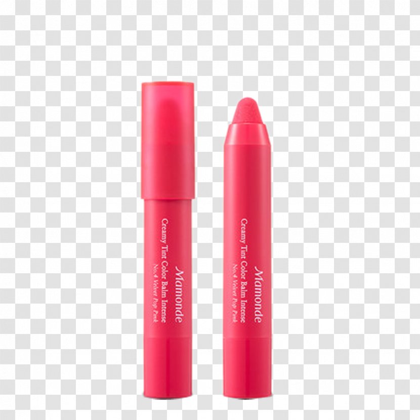 Lipstick Lip Gloss - Rose Dream Makeup Series Transparent PNG