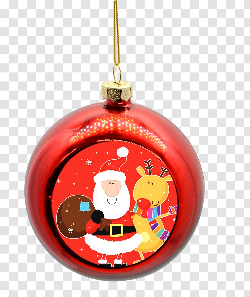 Santa Claus Christmas Ornament Bombka Day Decoration - Gift Transparent PNG