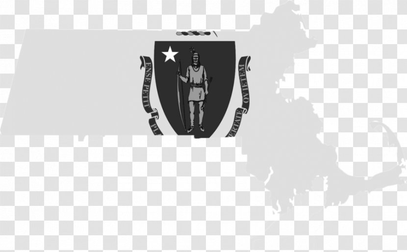 Flag Of Massachusetts Mapa Polityczna - Map Transparent PNG