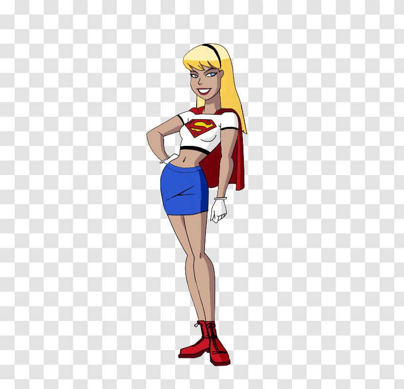 Kara Zor-El Supergirl Superman Batgirl Bruce Timm - Heart - Cartoon Lee Transparent PNG