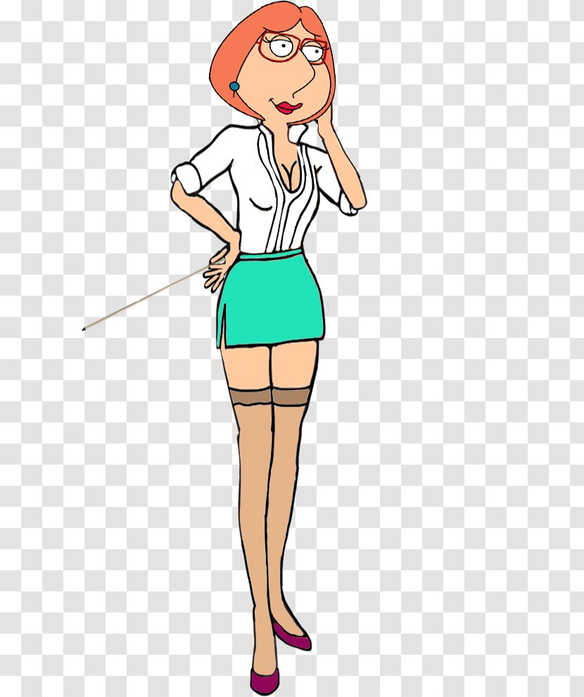 Lois Griffin Meg Family - Frame - Watercolor Transparent PNG