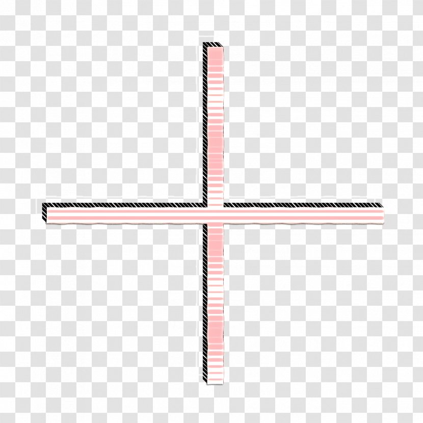 Plus Icon - Symbol - Pink Transparent PNG