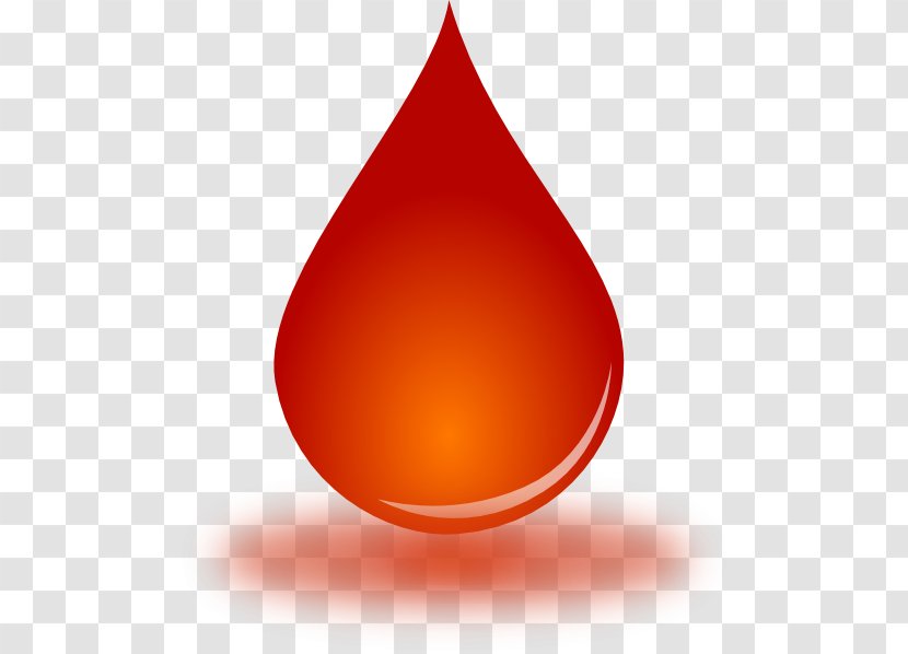 Red Blood Cell Drop Clip Art - Droplet Transparent PNG
